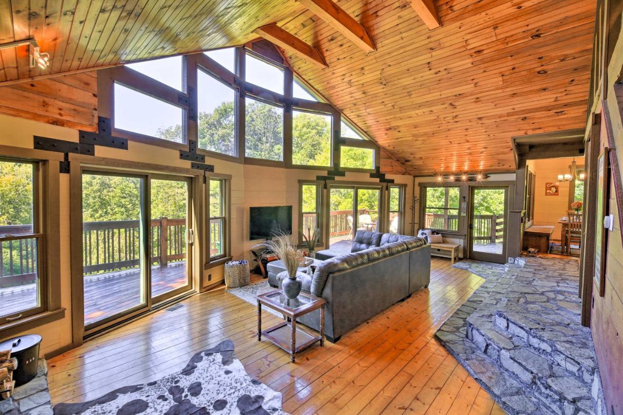Dog-Friendly Cabin, 9 Mi To Sugar Mountain Resort Banner Elk Exterior photo